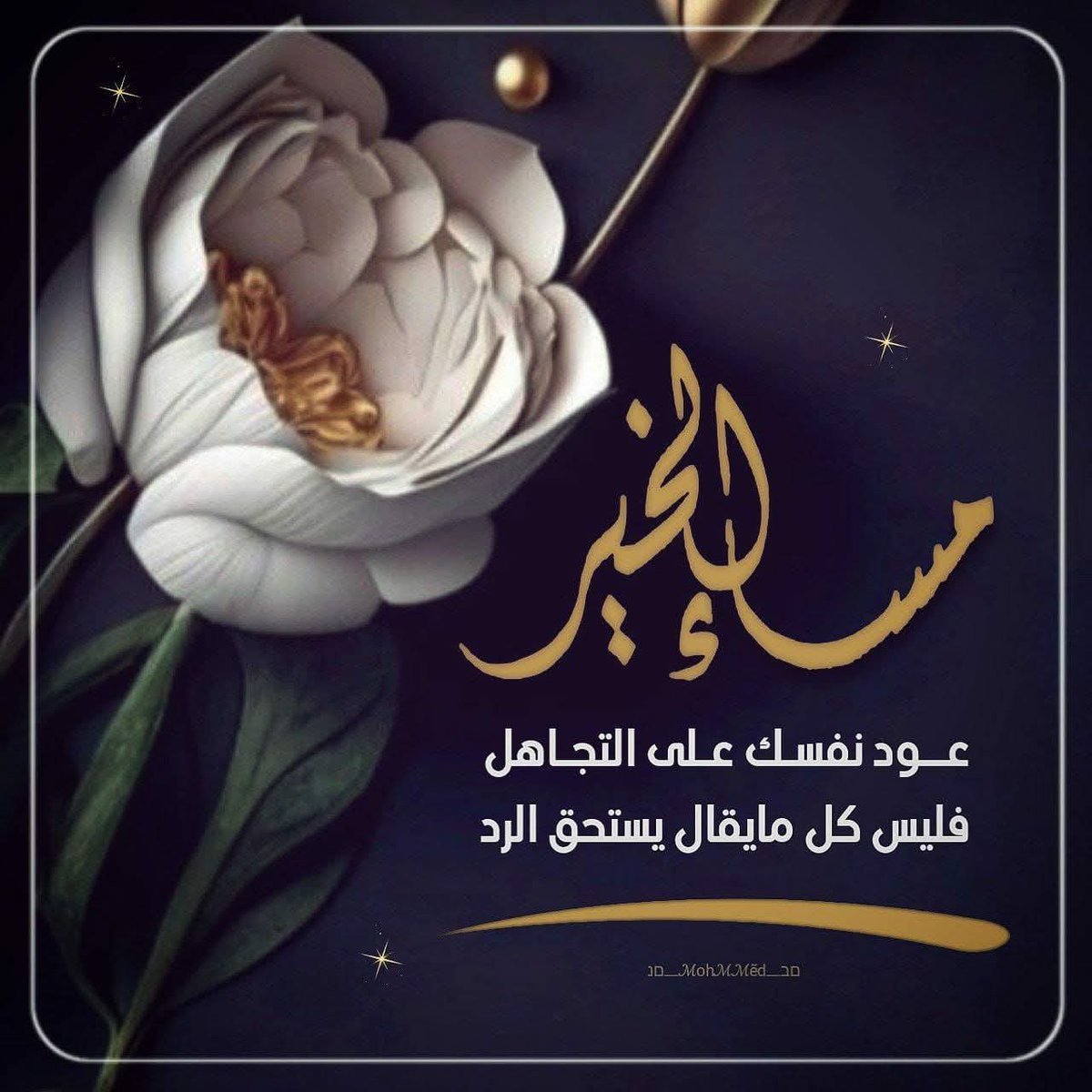 • أحيانًا تحتاج إلى تجاهل الحيـاة ،
تجاهل بعض الأحداث، 
بعض أشخاص، 
بعض الأفعال والأقوال...
عوِّد نفسَك على التَّجاهل الذكي ...
فليس كل أمر يـستحق وقوفك ...

🌹🤍🥀