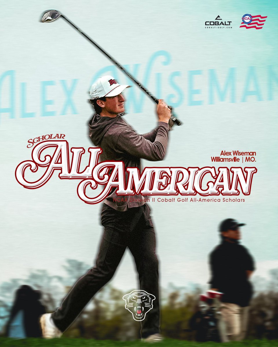 ⛳️RELEASE | Wiseman Earns Second Consecutive Scholar All-American

#WonDrury 

drurypanthers.com/news/2025/7/29…