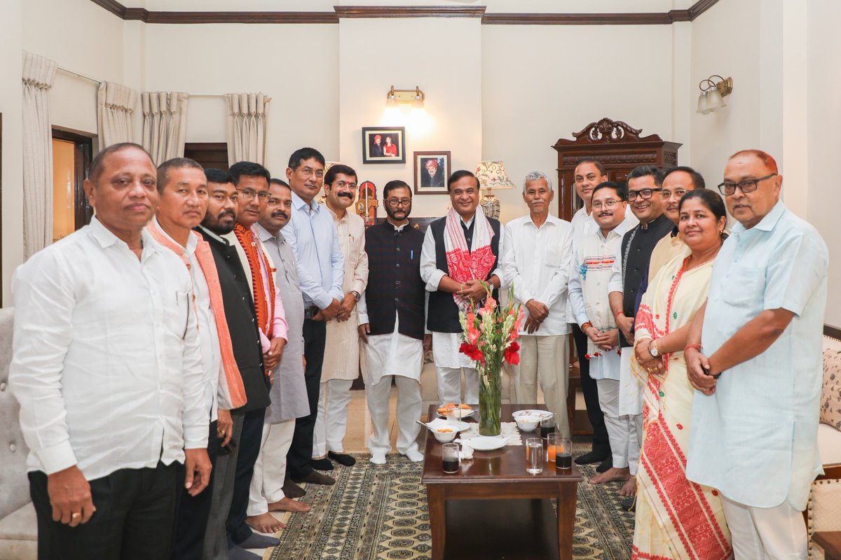 Committed to Viksit Assam.

Team NDA MPs

📍New Delhi