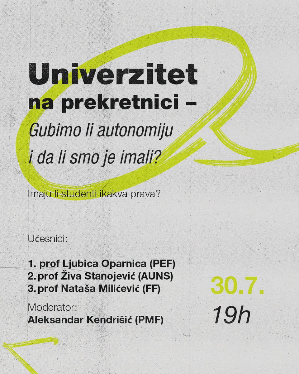 Kampus - zona slobode tweet media