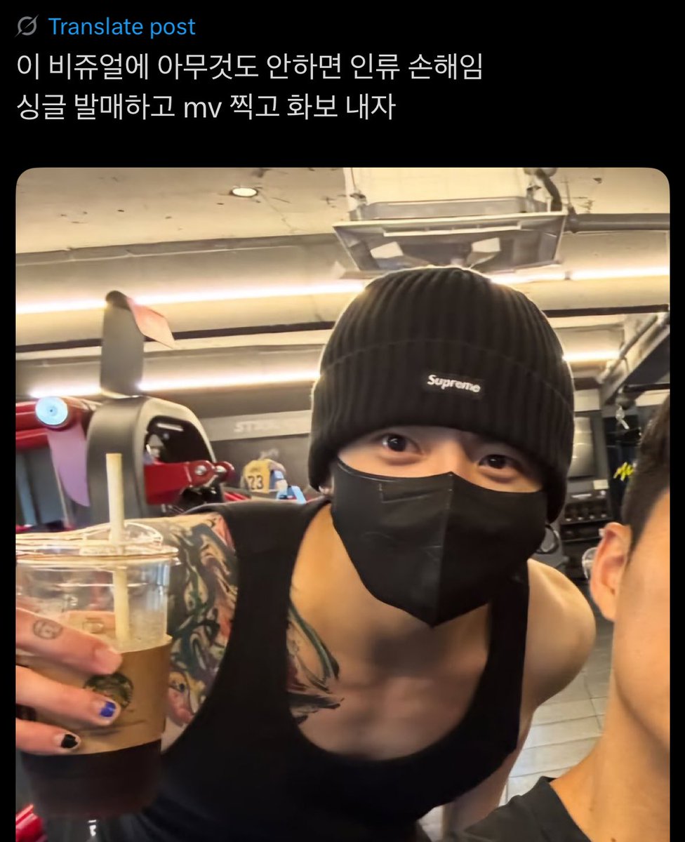 “If nothing is done with this visual, it’s a loss for humanity. Let’s release a single and shoot a music video” 🕯️