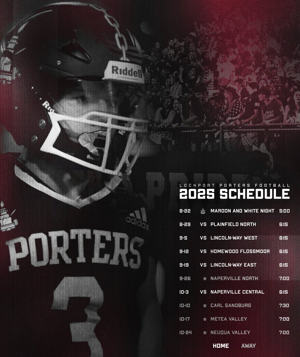 Clear your schedule Porter fans, were one month away
#PorterPride #AnchorDown