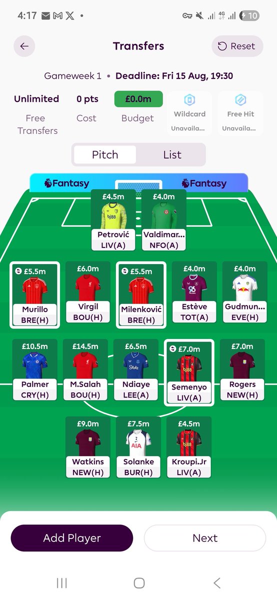 burkeysburner's tweet photo. @FPL_TomHadley Which would you pick?? https://t.co/3fWQmCaZ5t