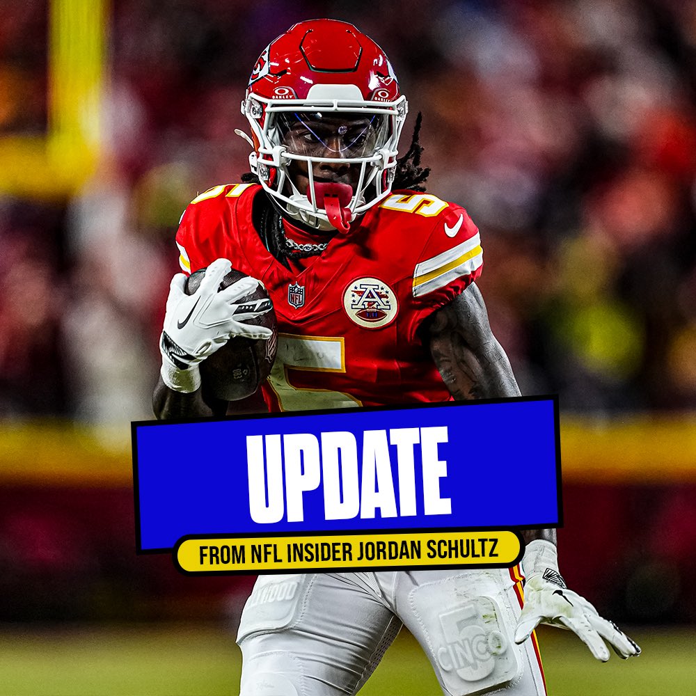 Sources: #Chiefs WR Marquise "Hollywood" Brown, who left practice on a cart with a lower leg injury, avoided anything serious and is expected to be back on the field as early as tomorrow.