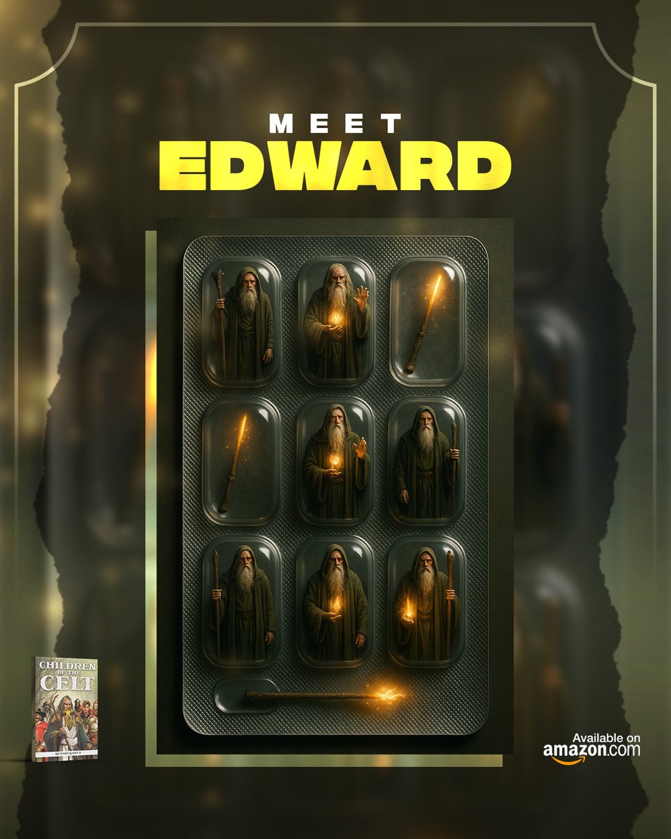 Who is Edward? His story within the Celtic saga will captivate you.

Meet Edward and the Celts. Get the book today: a.co/d/gwXrCKm