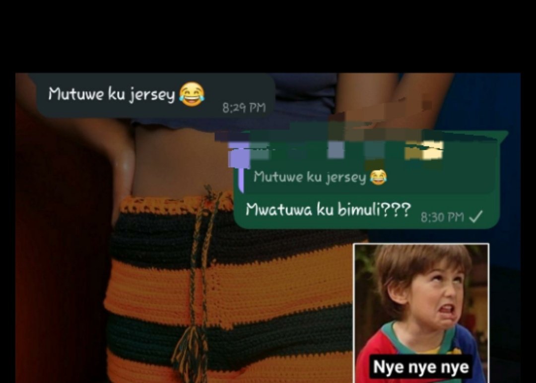 Jerseys are like flowers to men😂