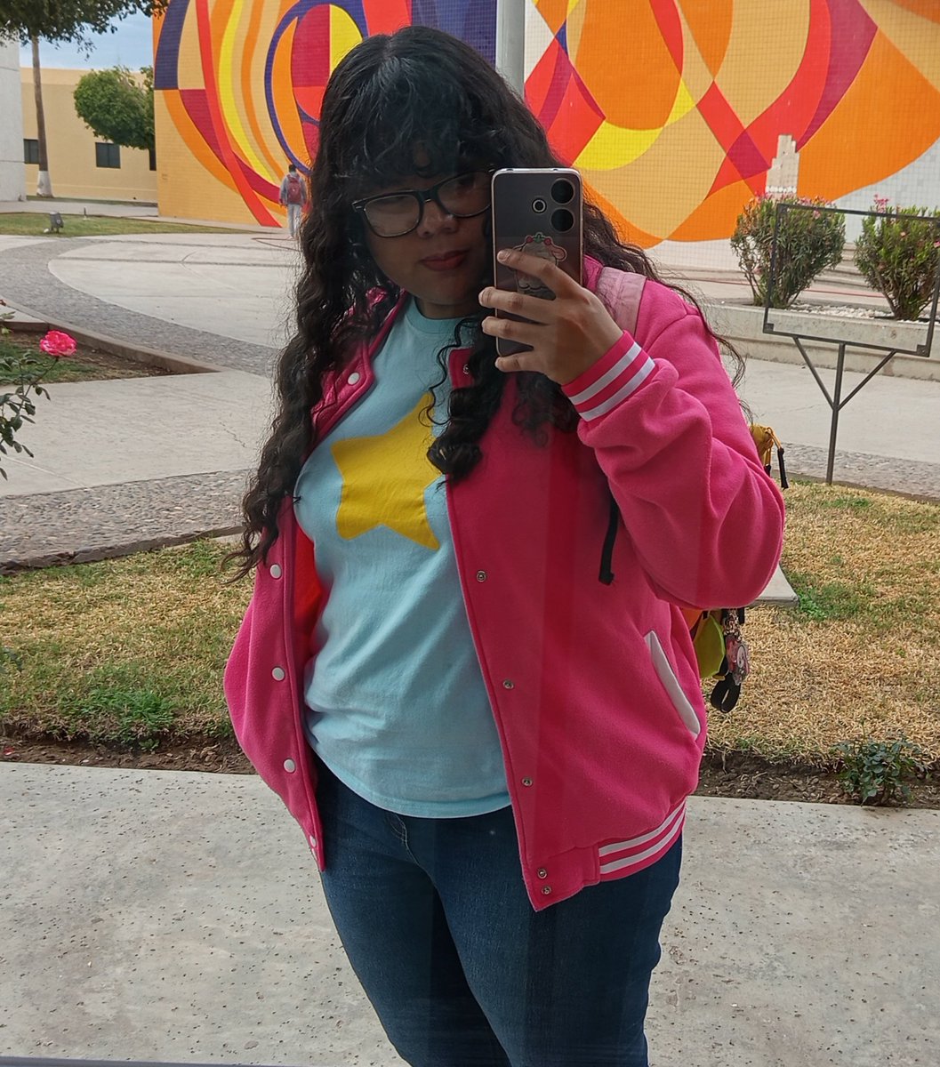 It's one of my favorite cartoons since i was 13 years old, I've watch it countless times and it's impacted my life so much that I wear Steven's outfit in my daily life (not a cosplay LMAO) and I strongly identify with Rose Quartz and Amethyst 🩷⭐✨

also i have peace n love mind