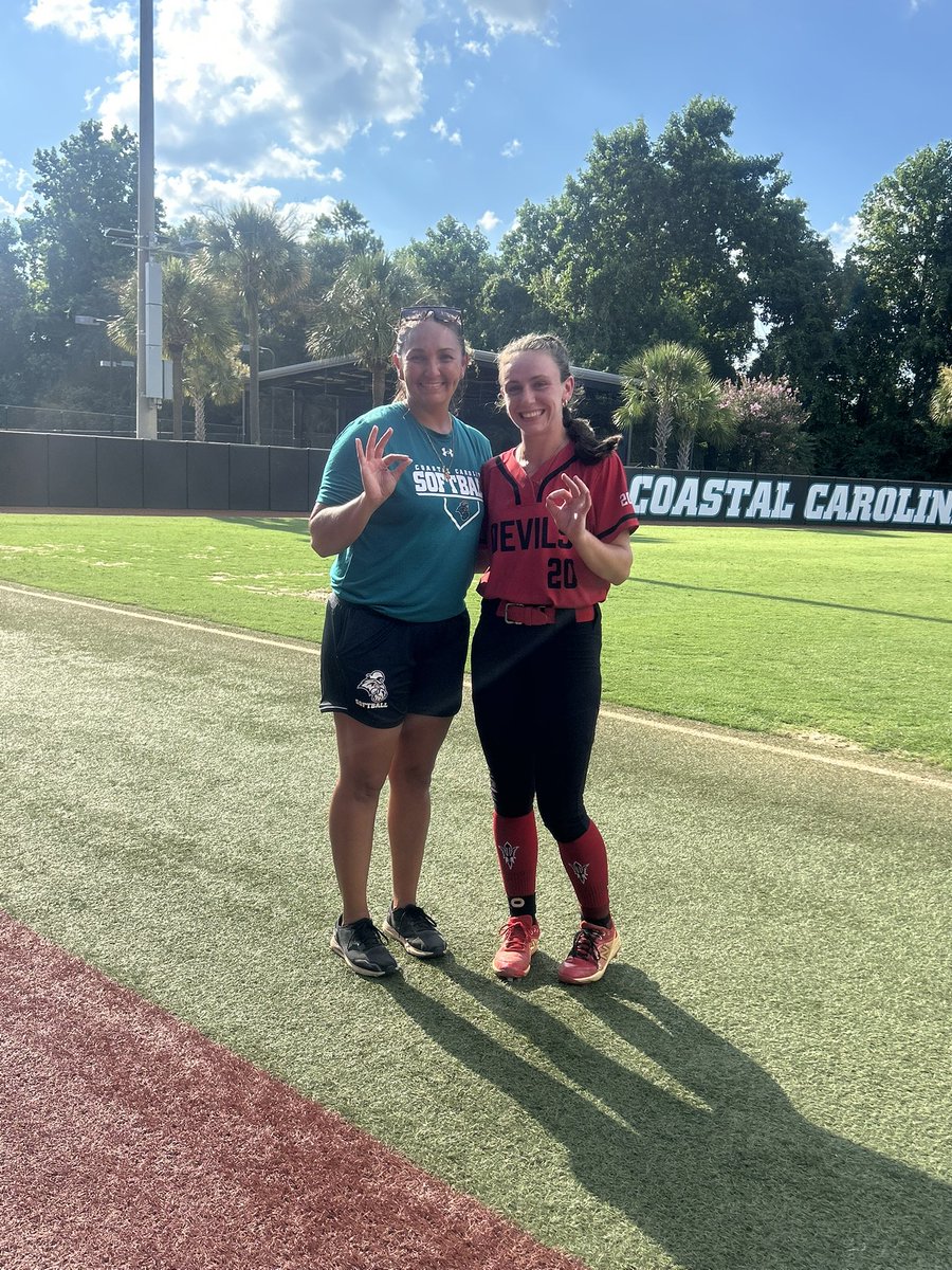 Addison Freiberger (@freiberger2028) on Twitter photo Thank you Coach Green, Coach Quolas, Coach Daneker, and Coach Smith! I really enjoyed the camp and scrimmages! <a href="/coach_kgreen/">Kelley Green</a> <a href="/kianarae20/">Kiana Quolas</a> <a href="/amanda_daneker/">Amanda Daneker-McMahon</a> <a href="/kass_smith14/">Kassidy Smith</a> <a href="/CoastalSoftball/">Coastal Carolina SB</a> <a href="/CCUChanticleers/">Coastal Carolina University</a> <a href="/GoCCUsports/">Coastal Carolina Athletics</a> <a href="/Devilsred09ny/">Montgomery Devils 09 Red</a> <a href="/Devilscastro/">Montgomery Devils Castro</a> <a href="/shana_Ogara/">Shana O’Gara</a> <a href="/CoachPenny_OLY/">Penny Rosario Roberts</a> Thank you Coach Green, Coach Quolas, Coach Daneker, and Coach Smith! I really enjoyed the camp and scrimmages! <a href="/coach_kgreen/">Kelley Green</a> <a href="/kianarae20/">Kiana Quolas</a> <a href="/amanda_daneker/">Amanda Daneker-McMahon</a> <a href="/kass_smith14/">Kassidy Smith</a> <a href="/CoastalSoftball/">Coastal Carolina SB</a> <a href="/CCUChanticleers/">Coastal Carolina University</a> <a href="/GoCCUsports/">Coastal Carolina Athletics</a> <a href="/Devilsred09ny/">Montgomery Devils 09 Red</a> <a href="/Devilscastro/">Montgomery Devils Castro</a> <a href="/shana_Ogara/">Shana O’Gara</a> <a href="/CoachPenny_OLY/">Penny Rosario Roberts</a>