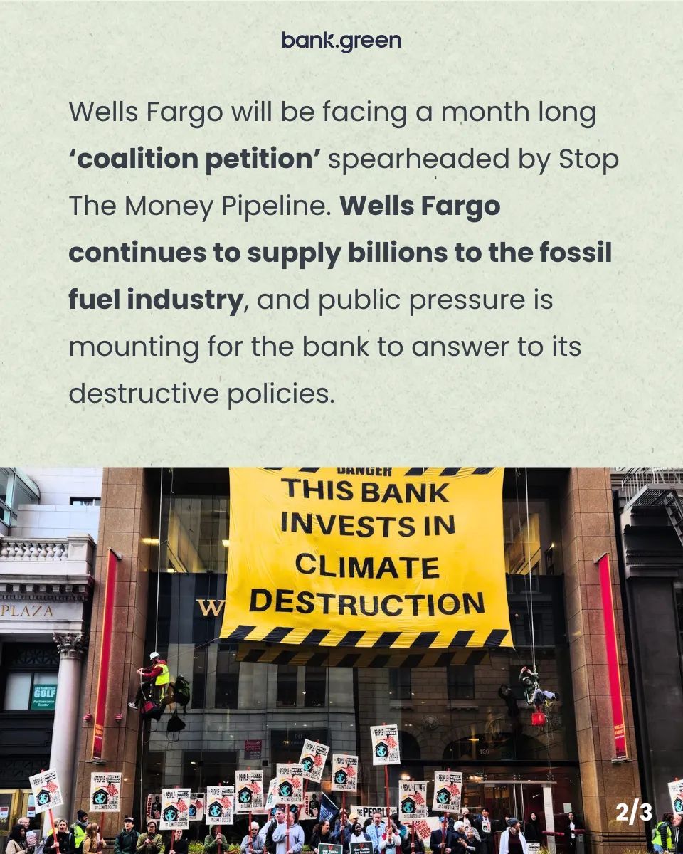🌱 🌼 Welcome back to another edition of Bank.Green’s monthly news briefing! 

Sign up to receive the full news briefing in your inbox every month, using the link in bio. 📑

#bankgreen #sustainability #climatefinance #greenbanking #climatechange #protest #heatwave