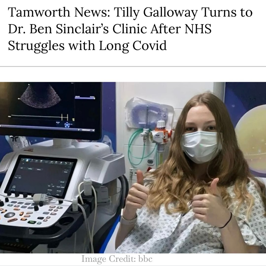 Dr Finlay's Private Practice (@drfinlaysgp) on Twitter photo After years of debilitating symptoms, Tilly Galloway, now 18, from Tamworth finally found hope and support at Dr Finlay’s Private Practice.
Please book an appointment here: drfinlays.co.uk/contact/
Read the full article here: freenewsreport.co.uk/tamworth-news/
#LongCovid #LongCovidKids After years of debilitating symptoms, Tilly Galloway, now 18, from Tamworth finally found hope and support at Dr Finlay’s Private Practice.
Please book an appointment here: drfinlays.co.uk/contact/
Read the full article here: freenewsreport.co.uk/tamworth-news/
#LongCovid #LongCovidKids