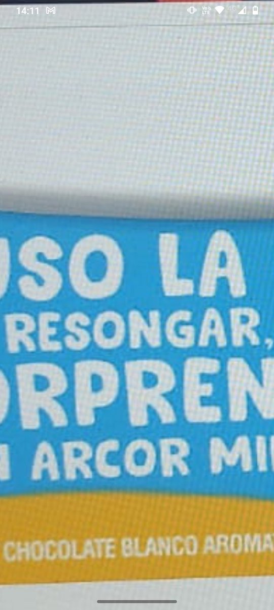 lolidb_db's tweet photo. Che @arcor creo que la @RAEinforma todavía no aceptó la palabra REZONGAR con S

Foto  del aviso publicado en infobae https://t.co/oG4scyGCbL