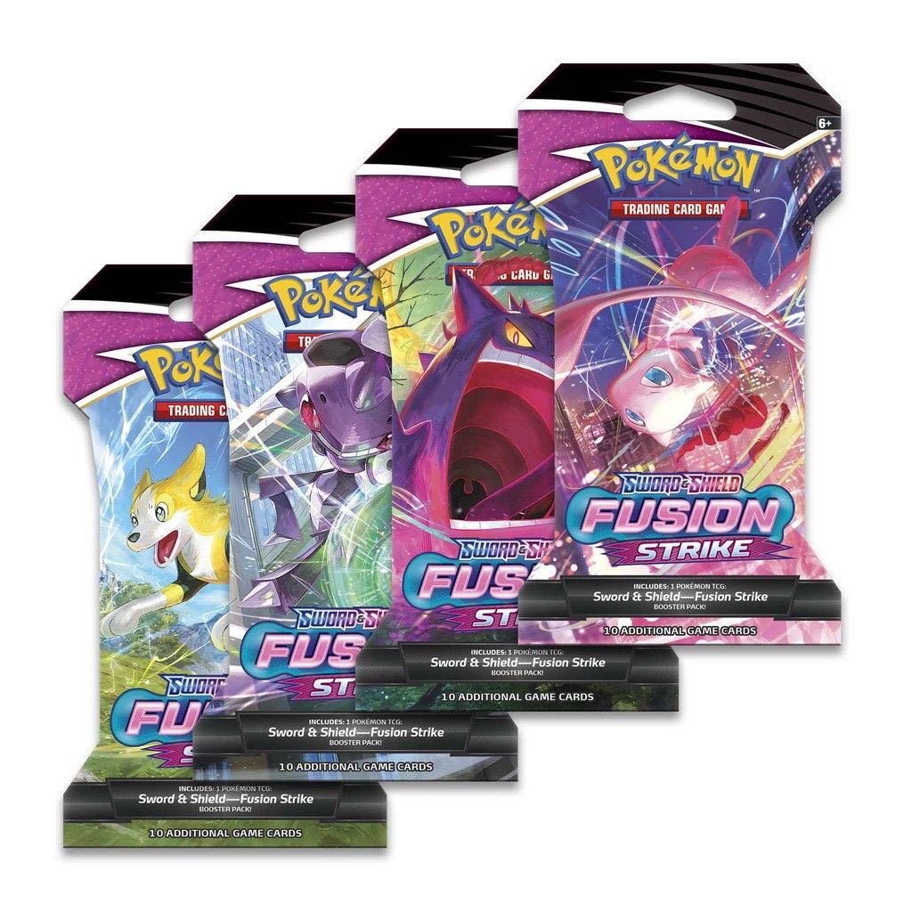 Fusion Strike Sleeved Booster Packs available at Pokmon Center https://t.co/JlnASN2rlt Fusion Strike Sleeved Booster Packs available at Pokmon Center https://t.co/JlnASN2rlt