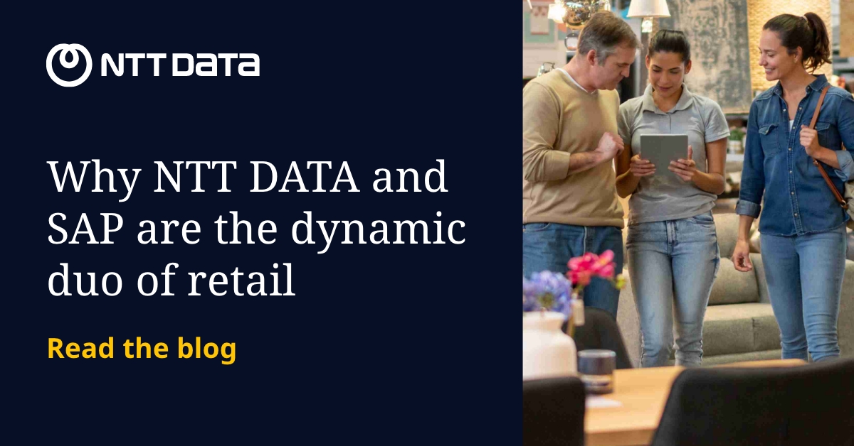 nttdata_inc's tweet image. Retail never sleeps and neither should your ERP system. 🛍️

NTT DATA and @SAP are the powerhouse partnership helping retailers thrive. Tony Nugent shares how we can help retailers turn complexity into a competitive advantage:  bit.ly/44TCU63 

#EnterpriseApplications