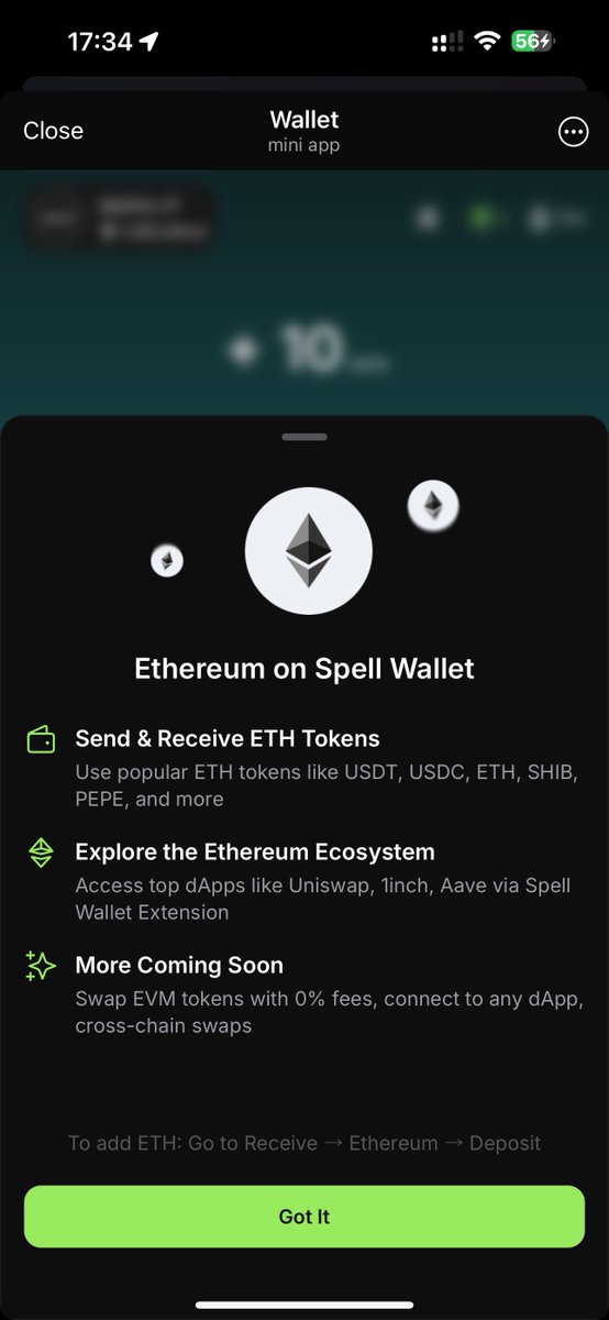 Smart (@tonysmart2_0) on Twitter photo Good news guys
You can now receive and explore ethereum chain on <a href="/spell_club/">Spell Wallet 💫</a>
Congratulations <a href="/spell_club/">Spell Wallet 💫</a> team Good news guys
You can now receive and explore ethereum chain on <a href="/spell_club/">Spell Wallet 💫</a>
Congratulations <a href="/spell_club/">Spell Wallet 💫</a> team