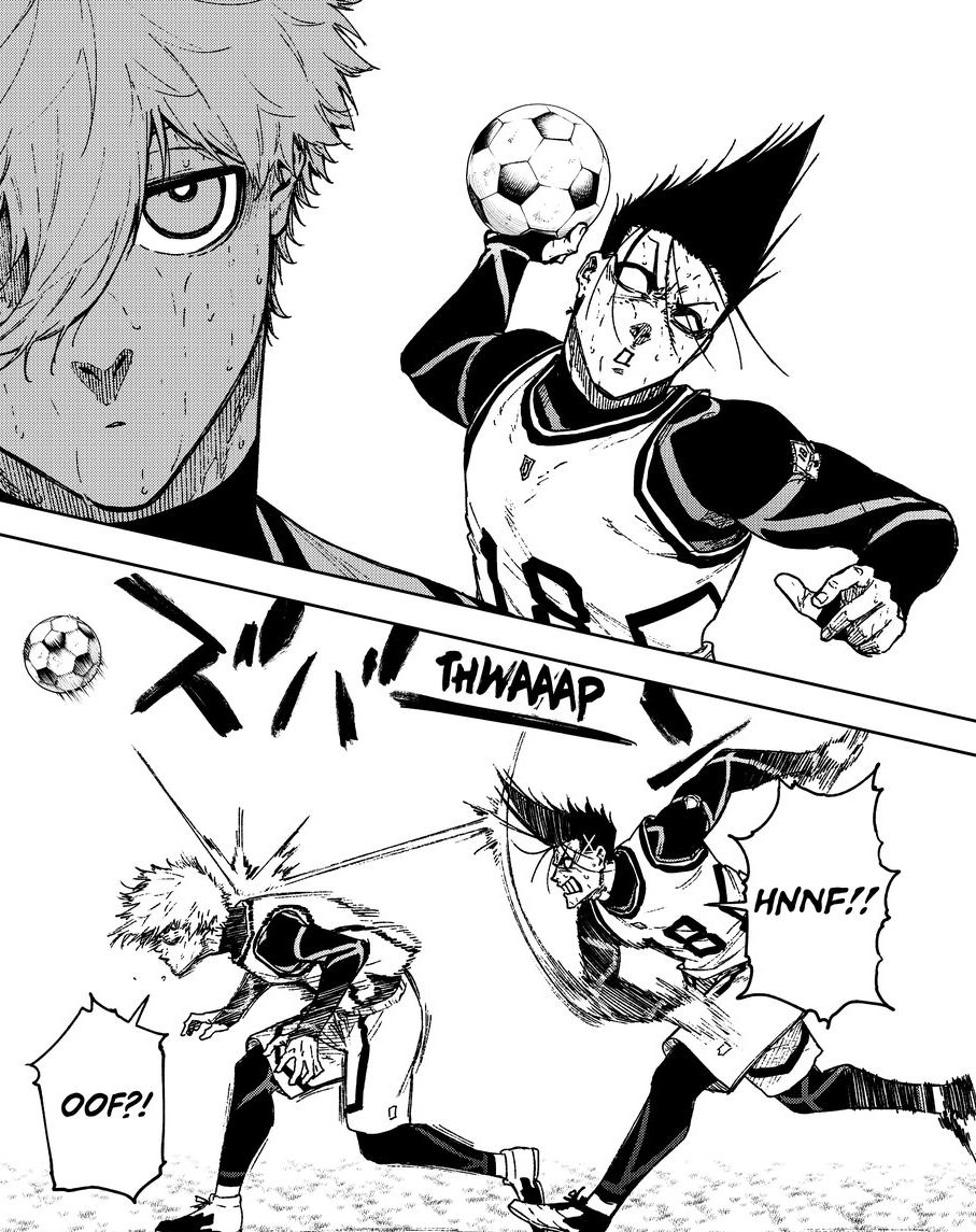 How much physical pain has Barou inflicted on Nagi 😭 I guess Nagi caused a lot of mental suffering for Barou so it's even /j