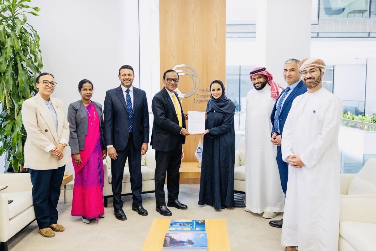 Sri Lanka Ambassador to Saudi Arabia explores collaboration in Digital Economy with the Riyadh-based Multilateral Digital Cooperation Organization (DCO)