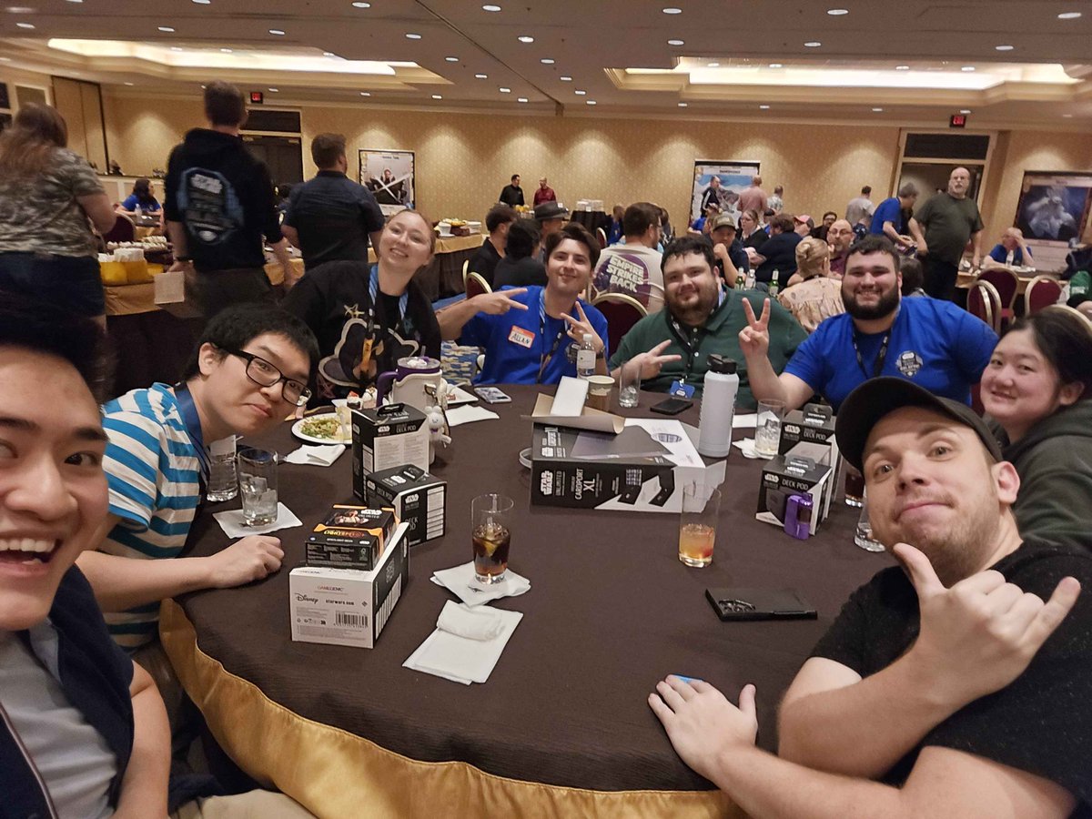 Always love making new friends at events!