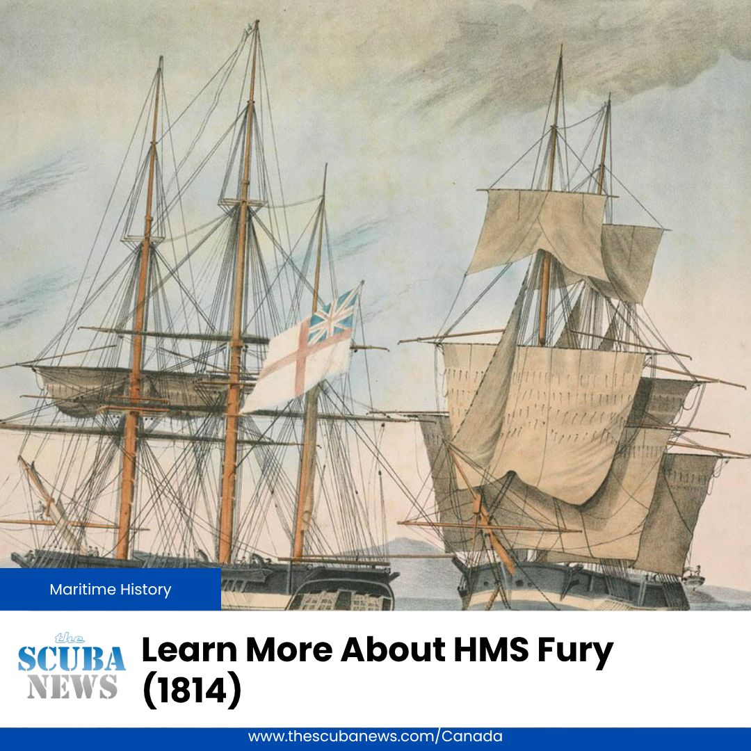 On August 25, 1825, the crew was forced to abandon the ship at a location now known as Fury Beach on Somerset Island 

🤿 👉  buff.ly/lDJwl8H