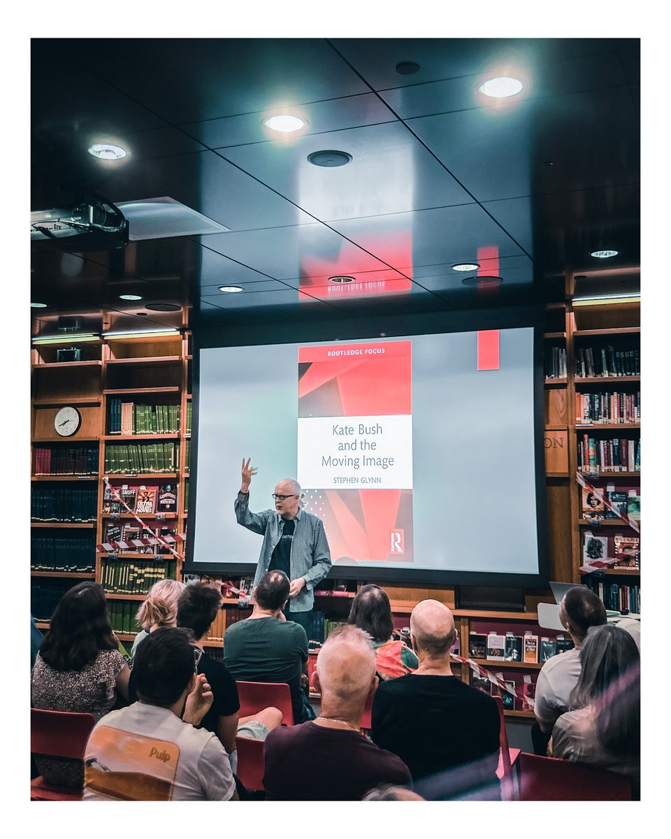 Ian O'Sullivan (@bfi_ian) on Twitter photo Brilliant talk in the BFI Reuben #Library last night - Author Stephen Glynn guided us through Kate Bush in film, video and TV, the subject of his new book, Kate Bush and the Moving Image (<a href="/routledgebooks/">Routledge Books</a>). A delight of a night. #librarytalk #newwritings #newbooks #literaryevent Brilliant talk in the BFI Reuben #Library last night - Author Stephen Glynn guided us through Kate Bush in film, video and TV, the subject of his new book, Kate Bush and the Moving Image (<a href="/routledgebooks/">Routledge Books</a>). A delight of a night. #librarytalk #newwritings #newbooks #literaryevent