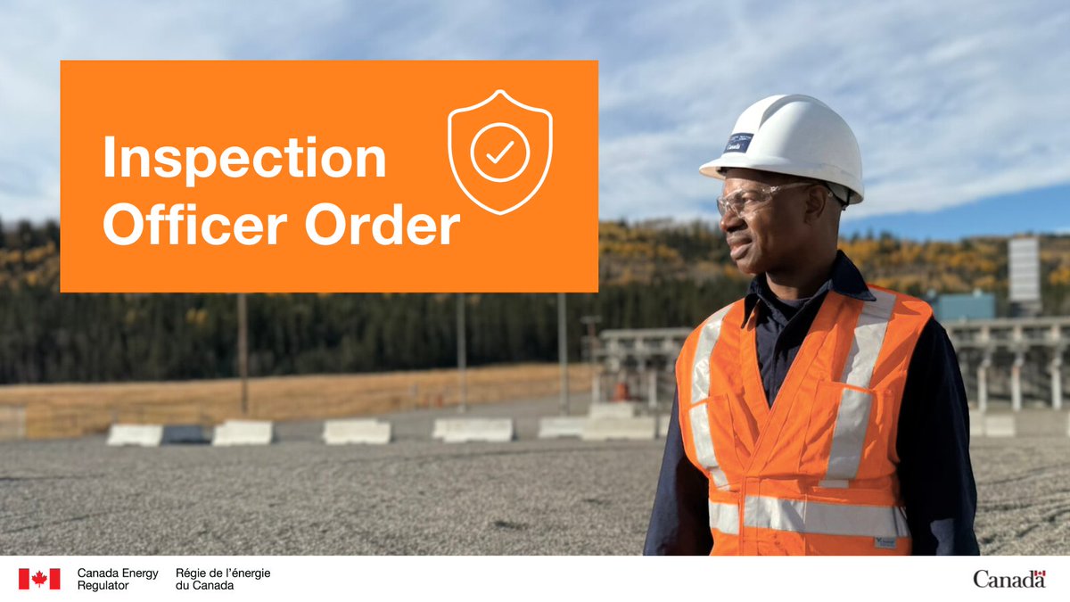 We issued an Inspection Officer Order to NOVA Gas Transmission Ltd. regarding isolation procedures that put workers' safety at risk. You can find more info on our website: ow.ly/W2I050WwTIU