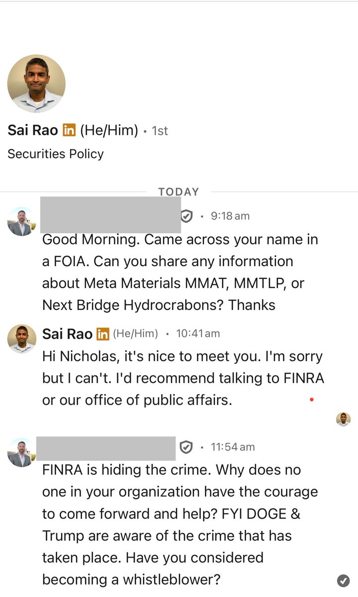 Nicholas Raia (@nicholasraia2) on Twitter photo An e-mail from Sai Rao <a href="/SECGov/">U.S. Securities and Exchange Commission</a> legal counsel June 6, 2023 referencing what looks like a ticker symbol, “everyone’s favorite”. Two days later here’s Jim Cramer calling #MMTLP $MMTLP “my favorite stock”. Cramer even mentions retail “blaming regulators”. Not a coincidence! An e-mail from Sai Rao <a href="/SECGov/">U.S. Securities and Exchange Commission</a> legal counsel June 6, 2023 referencing what looks like a ticker symbol, “everyone’s favorite”. Two days later here’s Jim Cramer calling #MMTLP $MMTLP “my favorite stock”. Cramer even mentions retail “blaming regulators”. Not a coincidence!