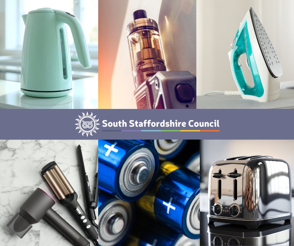 🚛We offer a small electrical items &amp; batteries collection.  
Pop items smaller than 35x40cm in a carrier bag alongside your bin. 
No light bulbs, fluorescent tubes or car/industrial batteries.  
⚠️Keep them out the bin as they can cause fires.
More info: f.mtr.cool/uczjdkrqxe