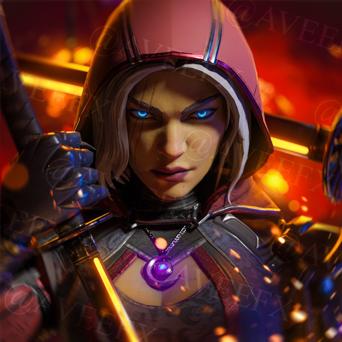 Just finished a 3D Apex Legends Loba PFP for <a href="/vRoninKeith/">Keith</a> 

If you like my work, a like and retweet would mean a lot your support is always appreciated! ❤️
Commissions are open

#ApexLegends #APEX