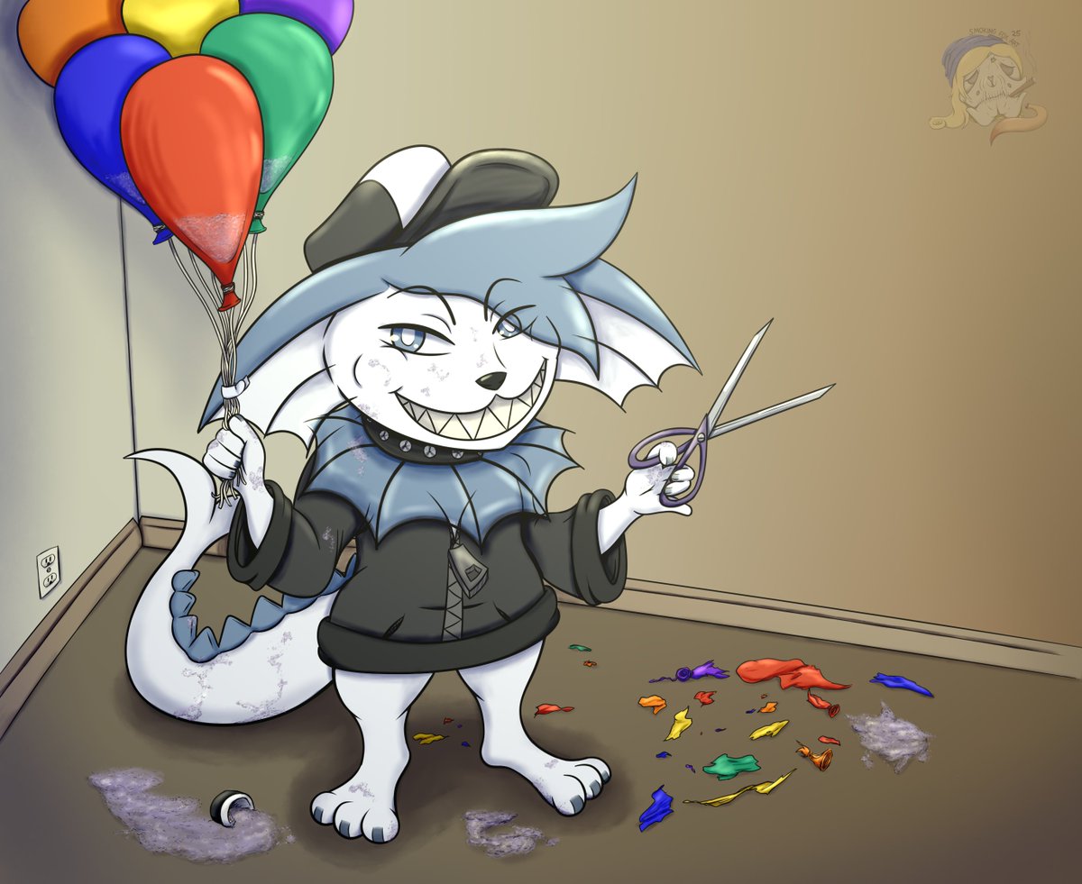 SmokingFoxArt's tweet photo. For the nerds that care, here's my 2025 Art Fight submissions.  I think they're neat :) https://t.co/AeAKRpzmOK