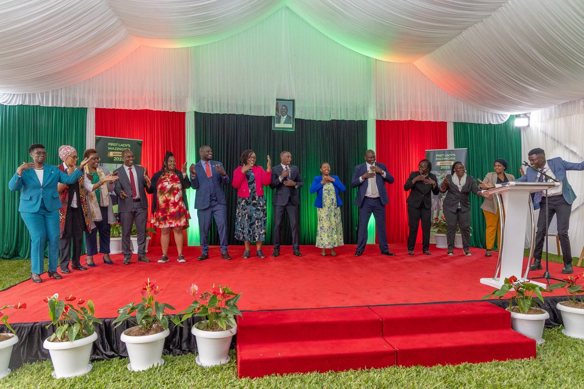 Mama Rachel Ruto, EGH (@mamarachelruto) on Twitter photo Through the First Lady’s Mazingira Awards (FLAMA), our learners are no longer passive observers of the climate crisis. They are active architects of the solution — expressing bold, creative, and visionary ideas through art, poetry, essays, and more.
I appreciate the work of the Through the First Lady’s Mazingira Awards (FLAMA), our learners are no longer passive observers of the climate crisis. They are active architects of the solution — expressing bold, creative, and visionary ideas through art, poetry, essays, and more.
I appreciate the work of the