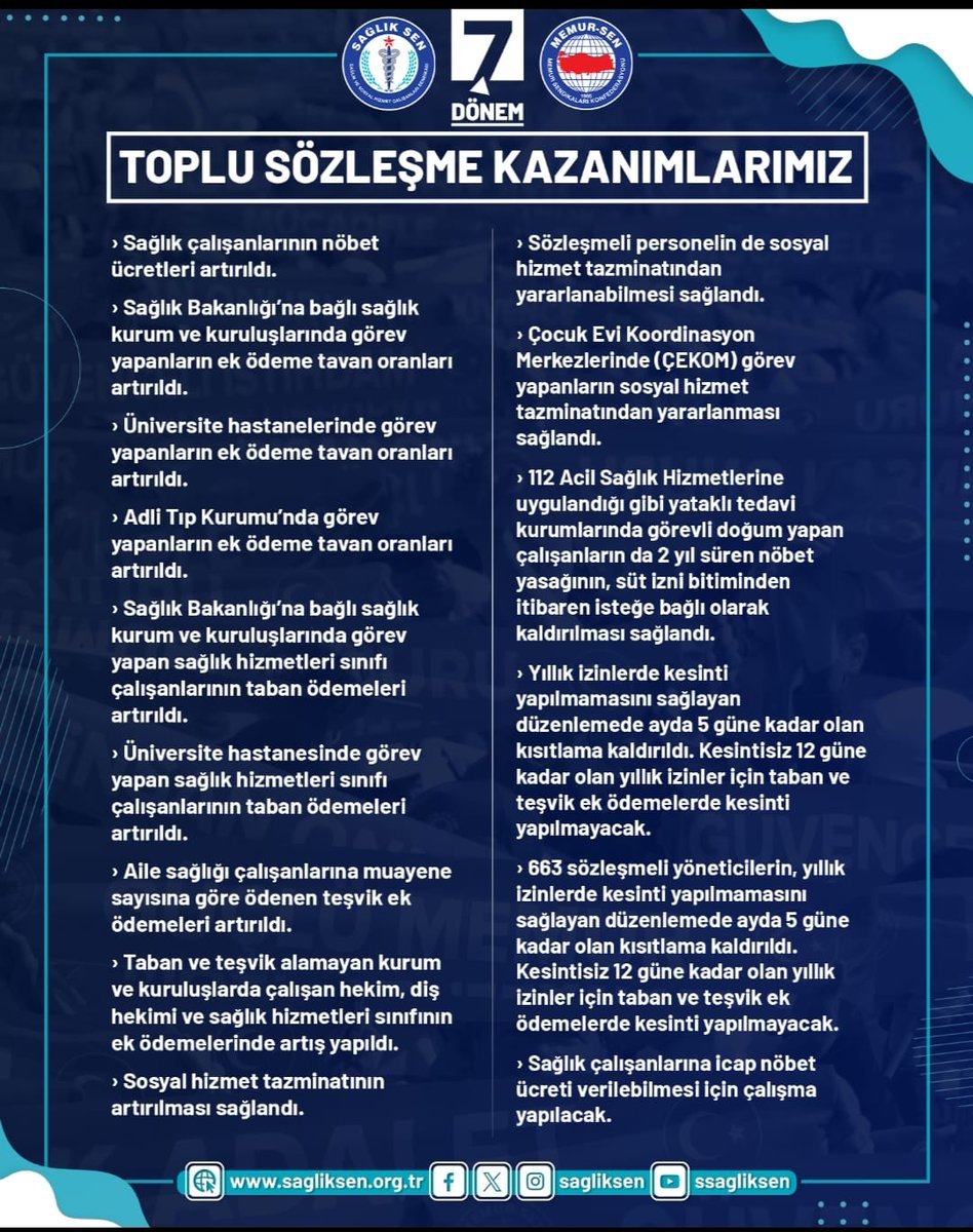 Hangi Kazanımdan bahsediyor. Biz ortada bir Kazanım göremedik.Kopyala yapıştır talepler ile anca hak aradığınızı sanıyorsunuz. Hiç meydanlara çıkıp bir kere olsun ne grev nede is bıraktınız mı ❓️Memuru Yoksulluğa sürüklemekten başka ne yaptınız. Anca ..#EmeğiSattınız