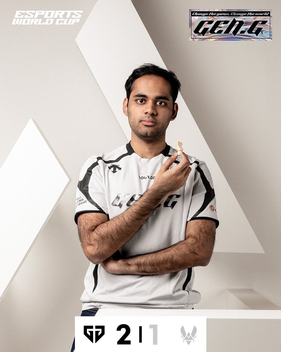 [𝐌𝐚𝐭𝐜𝐡 𝐑𝐞𝐬𝐮𝐥𝐭] 𝐄𝐖𝐂 𝟐𝟎𝟐𝟓 𝐂𝐇𝐄𝐒𝐒

GEN Arjun Erigaisi 2⃣ - 1⃣ VIT Maxime Vachier-Lagrave 

#EWC2025