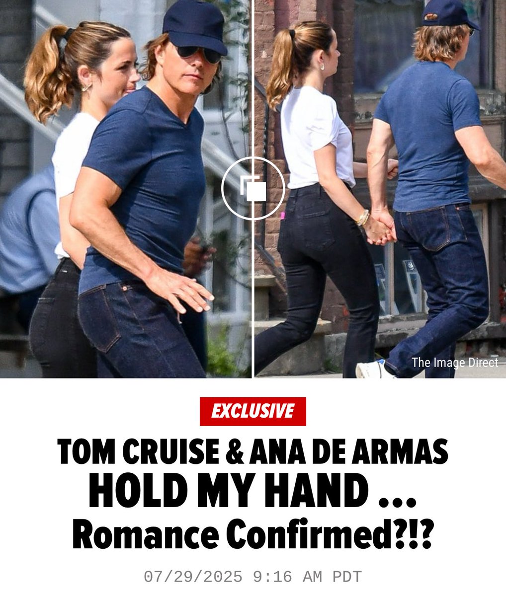 Tom &amp; Ana sittin’ in a tree,
K-I-S-S-I-N-G….
^What Is Going On Here,
Thomas..? 💕
<a href="/TomCruise/">Tom Cruise</a>