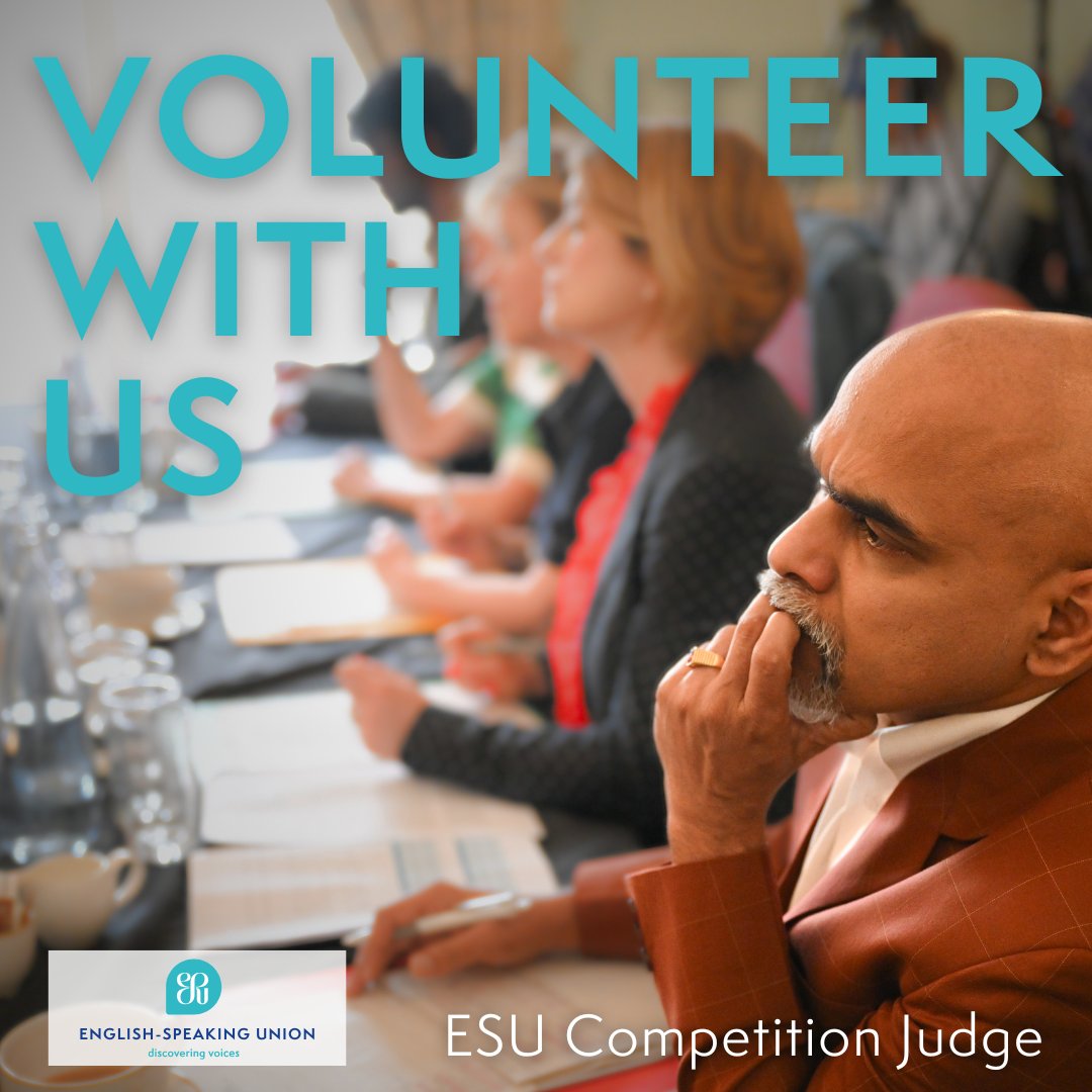 The English-Speaking Union (@theesu) on Twitter photo 📢 Want experience with an education charity? 💫
Sign up to volunteer with us today!
Email us at volunteering@esu.org to find out more.
#ESU #theESU #ESUVolunteers #ESUCompetitions #Oracy #WorkExperience 📢 Want experience with an education charity? 💫
Sign up to volunteer with us today!
Email us at volunteering@esu.org to find out more.
#ESU #theESU #ESUVolunteers #ESUCompetitions #Oracy #WorkExperience