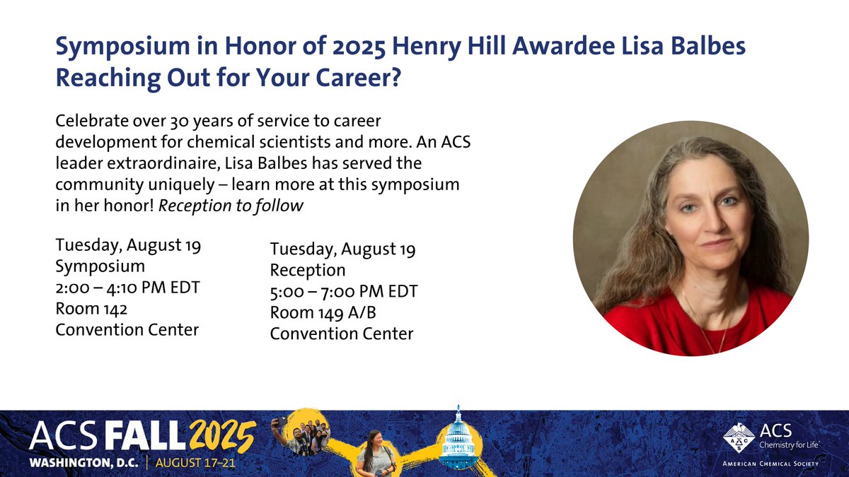 ACS PROF Division tweet media