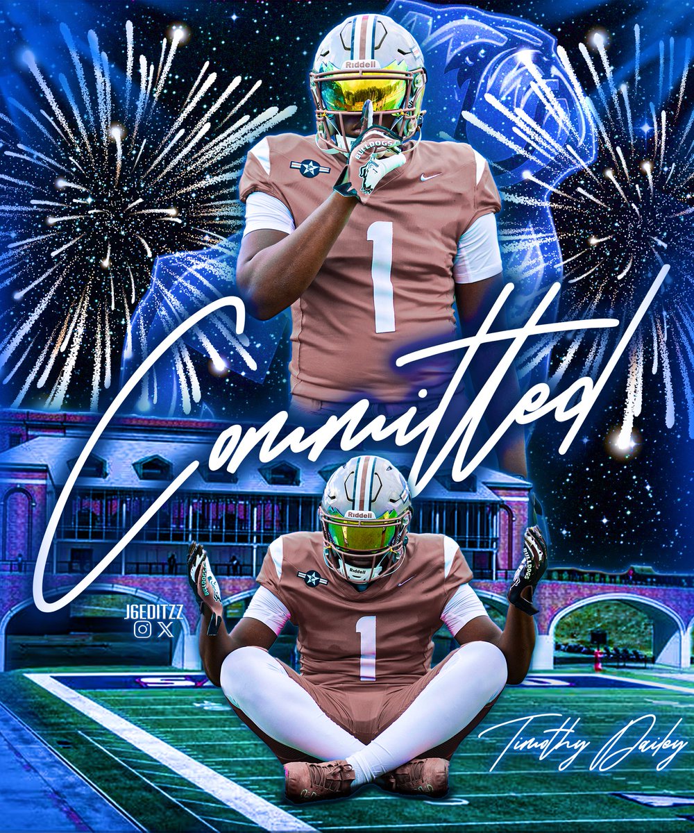 Timothy Dailey (@__d1timmy) on Twitter photo All Glory to God — Grateful for My Family, Coaches, and This Opportunity. I am blessed to say I am committed to Samford University! Go Bulldogs!!
<a href="/SamfordFootball/">Samford Football</a> <a href="/HatchAttack1/">Chris Hatcher</a> <a href="/T_Zielenske5/">Tyler Zielenske</a> <a href="/PCHS_PatsFB/">Paulding County Football</a> <a href="/CoachJPressley/">Justin Pressley🏴☠️</a> <a href="/jamorriswyatt/">Coach JWyatt</a> <a href="/C_Hale47/">Caleb Hale</a> <a href="/CoachJemison/">T Jemison</a> <a href="/TyreekJemisonFb/">TyreekJemison🏈</a> All Glory to God — Grateful for My Family, Coaches, and This Opportunity. I am blessed to say I am committed to Samford University! Go Bulldogs!!
<a href="/SamfordFootball/">Samford Football</a> <a href="/HatchAttack1/">Chris Hatcher</a> <a href="/T_Zielenske5/">Tyler Zielenske</a> <a href="/PCHS_PatsFB/">Paulding County Football</a> <a href="/CoachJPressley/">Justin Pressley🏴☠️</a> <a href="/jamorriswyatt/">Coach JWyatt</a> <a href="/C_Hale47/">Caleb Hale</a> <a href="/CoachJemison/">T Jemison</a> <a href="/TyreekJemisonFb/">TyreekJemison🏈</a>