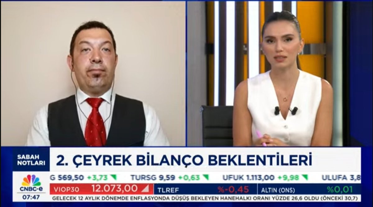 2. çeyrek bilançoları geliyor!
Bu dönem bilançolar, sadece geride kalan donemi değil; yeni dönemin rotasını da çizecek.
Bizim için bir pusula, piyasalar için yol haritası olacak.