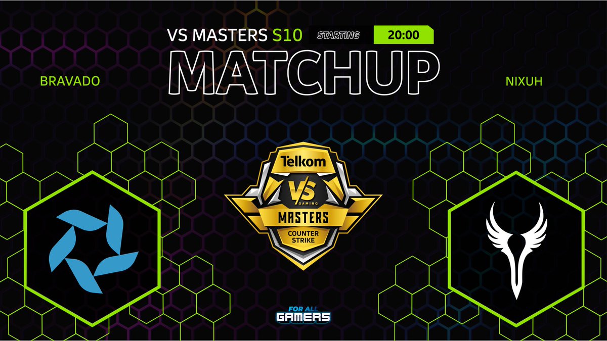 Luba Wuba (@mrlubawuba) on Twitter photo Finally it is time for the first teams to qualify for <a href="/VSGamingWorld/">Telkom VS Gaming</a> LAN and make their way to <a href="/ComicConAfrica/">Comic Con Africa</a>!
<a href="/bravadogaming/">Bravado Gaming</a> VS <a href="/NixuhCorp/">Nixuh Corporation</a>
📽️: twitch.tv/telkomvsg
🕐: 19:45
Got the GOATS <a href="/pinmistro/">Pini</a> and <a href="/gilbertlieb/">vibez</a> on deck! Finally it is time for the first teams to qualify for <a href="/VSGamingWorld/">Telkom VS Gaming</a> LAN and make their way to <a href="/ComicConAfrica/">Comic Con Africa</a>!
<a href="/bravadogaming/">Bravado Gaming</a> VS <a href="/NixuhCorp/">Nixuh Corporation</a>
📽️: twitch.tv/telkomvsg
🕐: 19:45
Got the GOATS <a href="/pinmistro/">Pini</a> and <a href="/gilbertlieb/">vibez</a> on deck!