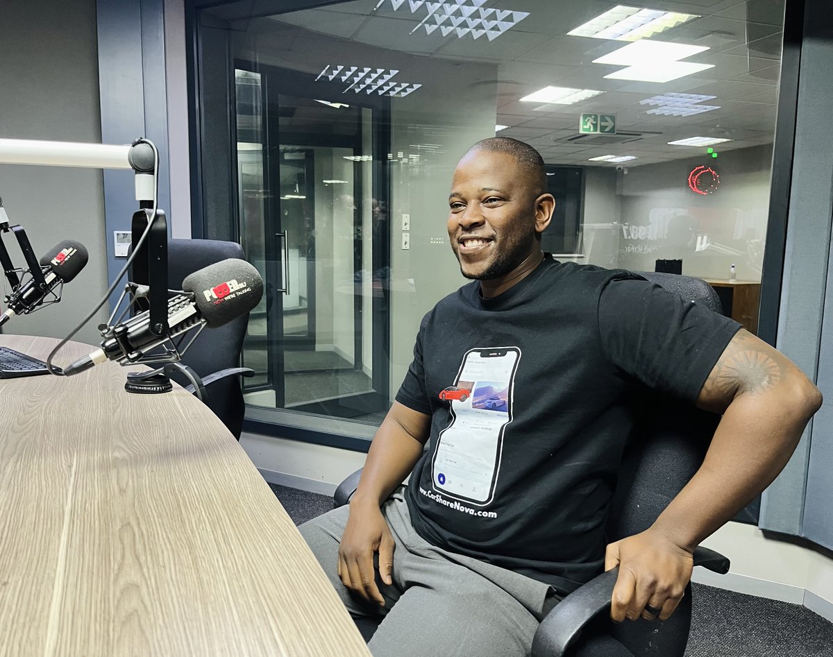 ON-AIR 

#SMEGrind

<a href="/tehillahniselow/">Tehillah Niselow</a> is joined in studio by Themba Mgimeti <a href="/themba_kevin/">Themba Kevin</a> Founder &amp; CEO <a href="/Carsharenova/">CarShareNova</a>  #Power987 #PowerBusiness