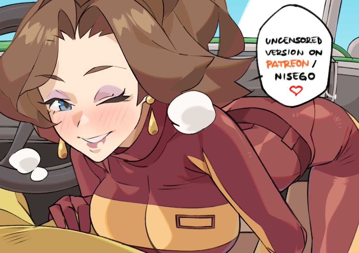 The third candidate for the next doujin is Pauline from Mario Kart World!  Stay tuned! I'll be uploading the next candidates and the poll soon. Uncensored version where you know 💄