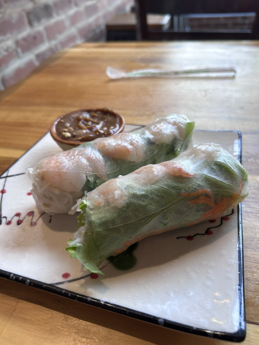 When you find good salad rolls in Winnipeg!!