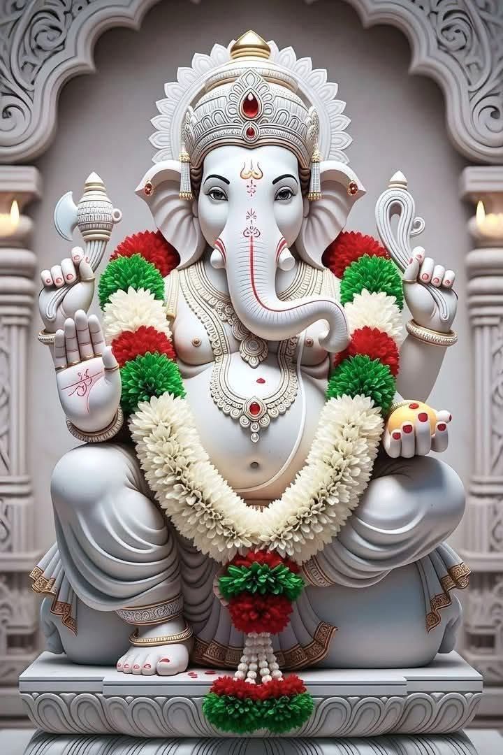 गजाननं भूतगणादिसेवितं 
कपित्थजम्बूफलचारु भक्षणम्ं। 
उमासुतं शोकविनाशकारकं 
नमामि विघ्नेश्वरपादपङ्कजम्॥
#ॐ_श्री_गणेशाय_नमः🪔🕉️🔱
बुजुर्गो से प्रेरणा लेकर..
जीवन को ढालना,
अति आवश्यक है 🙏🏻🚩
#जय_गजानन 🪔🕉️🔱🙏🏻🚩
🪔🪔🪔