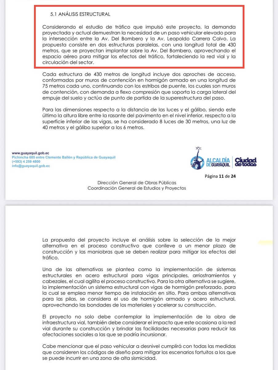 2005 ampliación AvBombero NO incluyó BimBamBum/puente AvRodríguez Bonin 
•Paso a desnivel parte del proyecto•

Informe emitido por Alcaldía año 2006 lo ratifica

20 años postergado
<a href="/eluniversocom/">El Universo</a> <a href="/teleamazonasec/">Teleamazonas</a> 
<a href="/ComiteLosCeibos/">Comité Los Ceibos</a> <a href="/PrefGuayas/">Prefectura del Guayas</a> 
<a href="/Ambiente_Ec/">ambiente_ec</a>