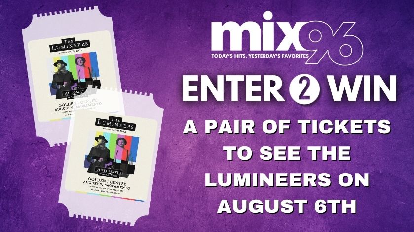 This week, enter to win a pair of tickets to see The Lumineers at Golden 1 Center on August 6th! 🎸 Head over to MIX96SAC.COM to enter to win!