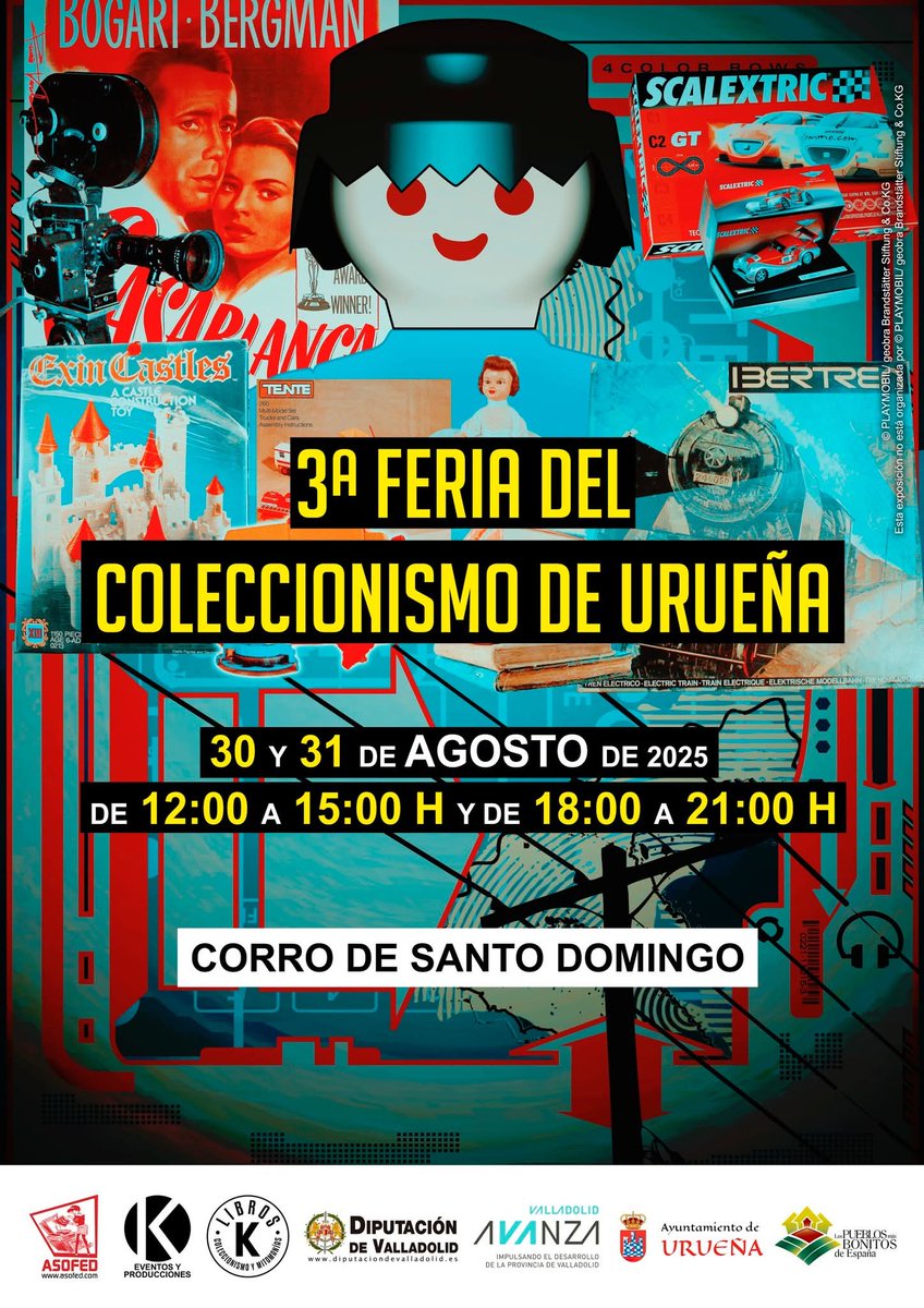 ASOFED (@asofed) on Twitter photo ¡NOTICIÓN! 3 Feria del Coleccionismo de Urueña. 30 y 31 de agosto. Os esperamos en la Villa del Libro de Urueña. Buen día. <a href="/mitonaniasyafic/">mitomanias</a> K Eventos y Producciones Mesón Villa de Urueña La mar de campos Aullidos de Sirga Juan Karlos Espinal ¡NOTICIÓN! 3 Feria del Coleccionismo de Urueña. 30 y 31 de agosto. Os esperamos en la Villa del Libro de Urueña. Buen día. <a href="/mitonaniasyafic/">mitomanias</a> K Eventos y Producciones Mesón Villa de Urueña La mar de campos Aullidos de Sirga Juan Karlos Espinal