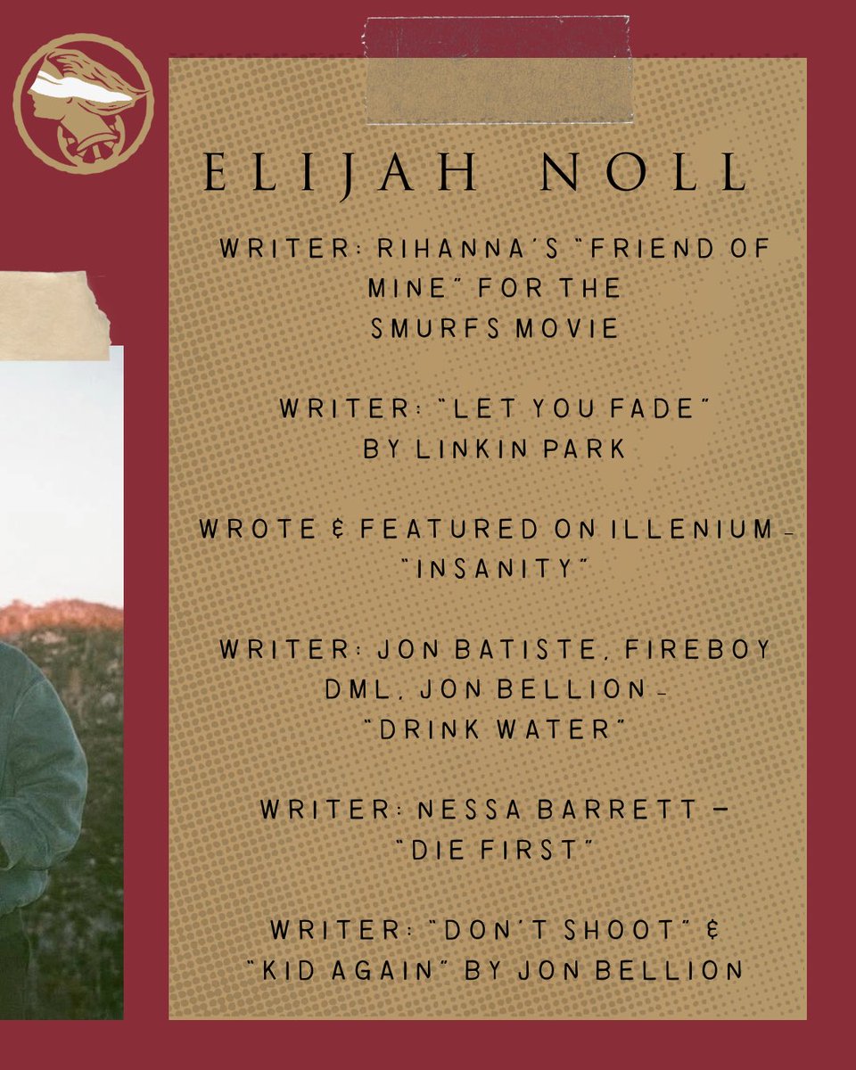 Beautiful Mind Projects (@bmindprojects) on Twitter photo We’re excited to welcome <a href="/elijahnoll/">elisha noll</a> to Beautiful Mind Projects!
The LA-based topliner has penned hits for Rihanna (“Friend of Mine”), Linkin Park (“Let You Fade”), Illenium (“Insanity”), Jon Batiste, Nessa Barrett & more. Thrilled to have him onboard! We’re excited to welcome <a href="/elijahnoll/">elisha noll</a> to Beautiful Mind Projects!
The LA-based topliner has penned hits for Rihanna (“Friend of Mine”), Linkin Park (“Let You Fade”), Illenium (“Insanity”), Jon Batiste, Nessa Barrett & more. Thrilled to have him onboard!