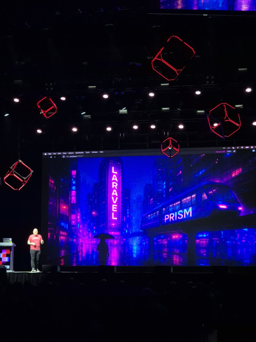 gmfer's tweet image. #laracon has started!