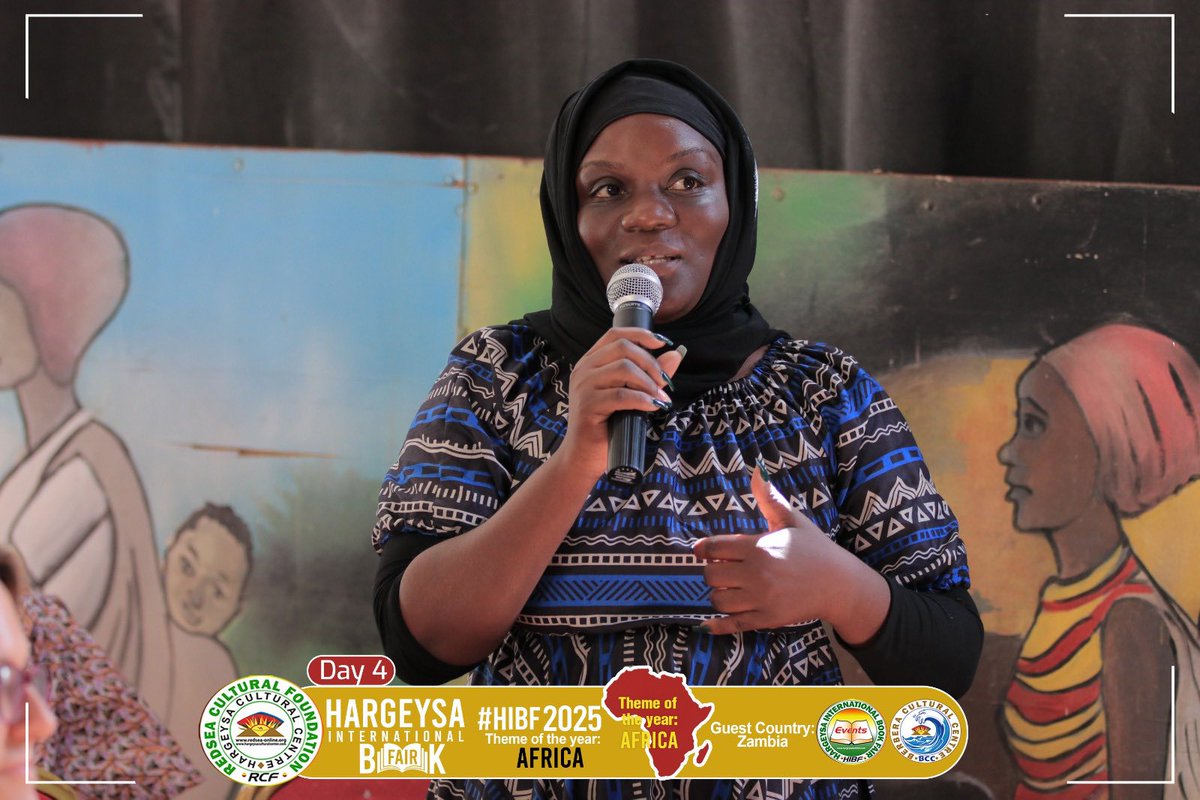 Mohamoud Walaaleye (@ladhka) on Twitter photo The 4th day and the Panel “Entangled Expectations: Perspectives on Local and Foreign Women in the Field in Somaliland”
#HIBF2025 #Zambia #Africa <a href="/EdnaAdan/">Edna Adan</a>
<a href="/hibf/">Hargeysa International Book Fair</a> <a href="/HargeysaBF/">Hargeysa International Book Fair</a> <a href="/JamaMusse/">Dr. Jama Musse Jama</a>
<a href="/Gobannimo/">Ayan Mahamoud MBE</a> <a href="/tirsity/">🐪Tirsit Yetbarek</a> <a href="/HeadBritOffice/">Louise Hancock</a>
Rep of #Somaliland #Zambia #Ethiopia #Tunisia #Ghana The 4th day and the Panel “Entangled Expectations: Perspectives on Local and Foreign Women in the Field in Somaliland”
#HIBF2025 #Zambia #Africa <a href="/EdnaAdan/">Edna Adan</a>
<a href="/hibf/">Hargeysa International Book Fair</a> <a href="/HargeysaBF/">Hargeysa International Book Fair</a> <a href="/JamaMusse/">Dr. Jama Musse Jama</a>
<a href="/Gobannimo/">Ayan Mahamoud MBE</a> <a href="/tirsity/">🐪Tirsit Yetbarek</a> <a href="/HeadBritOffice/">Louise Hancock</a>
Rep of #Somaliland #Zambia #Ethiopia #Tunisia #Ghana