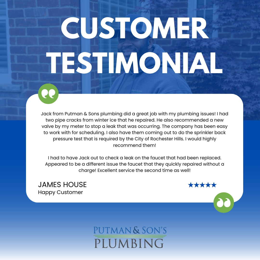 pnsplumbing's tweet image. Big thanks to James for the ⭐⭐⭐⭐⭐ review! From cracked pipes to backflow testing and quick follow-ups, we&apos;re proud to deliver service you can trust. 💧 #Plumbing #BackflowTesting #PNSPlumbing #MetroDetroit