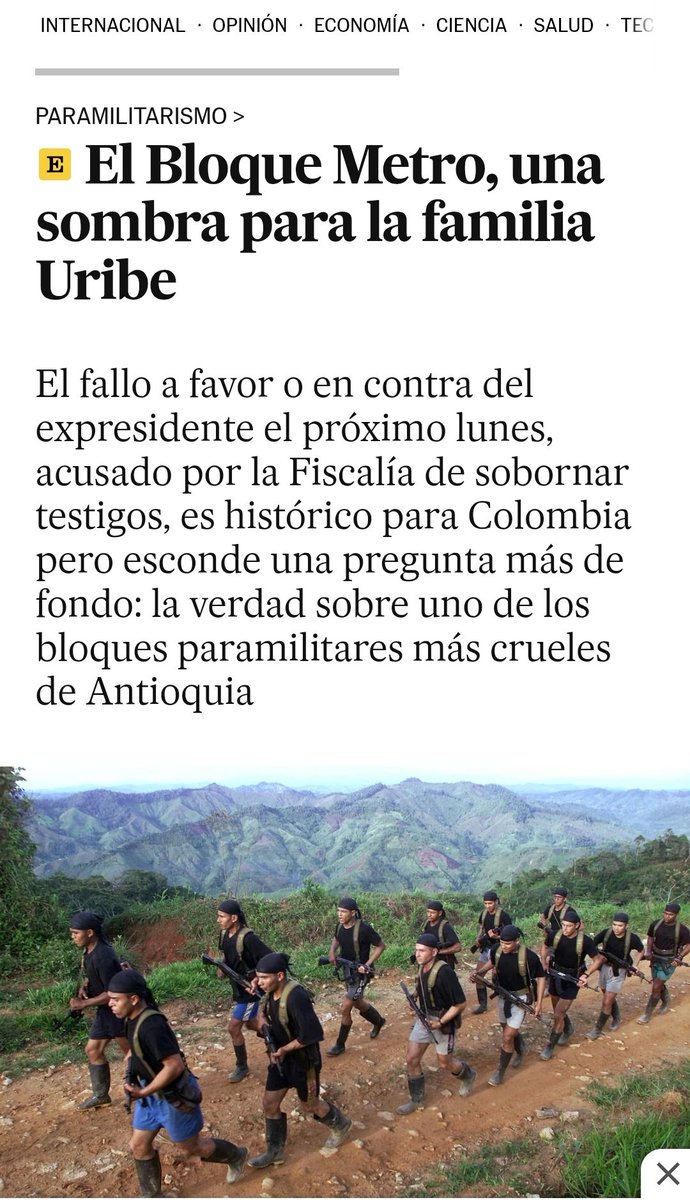 Ups!! y Kast quiere replicar el modelo colombiano "contra" el narcotráfico más militares, ya involucrados en narcotráfico, para controlar las poblaciones. Libre tránsito de la droga por Chile si gana Kast #UribeCulpable #SantiagoCentro #Kast #desbordes #JaraPresidenta2026