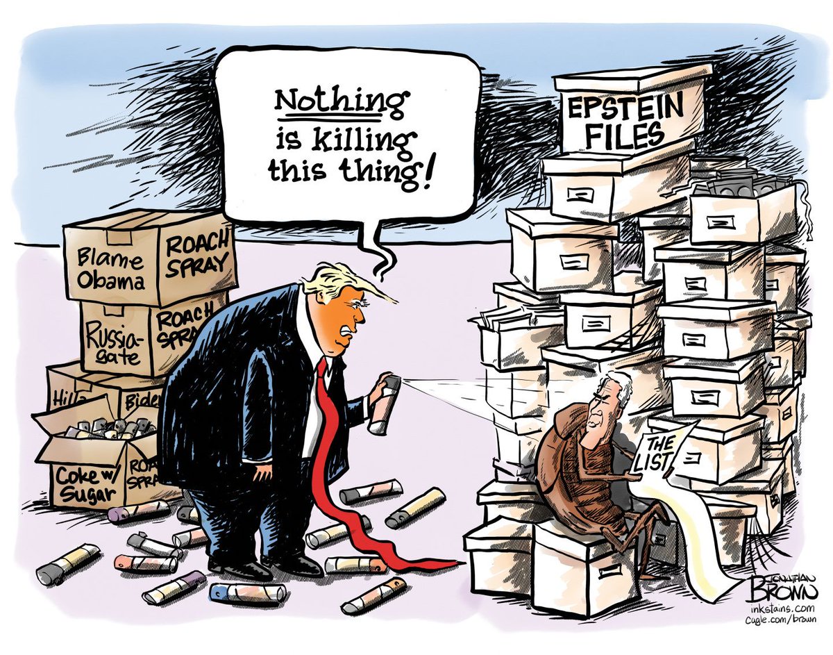 Jonathan Brown, caglecartoons.com #EpsteinFiles